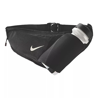 Nike 22 oz Waistpack Bottle Belt, Sport Cap, Plastic, Zip Pocket