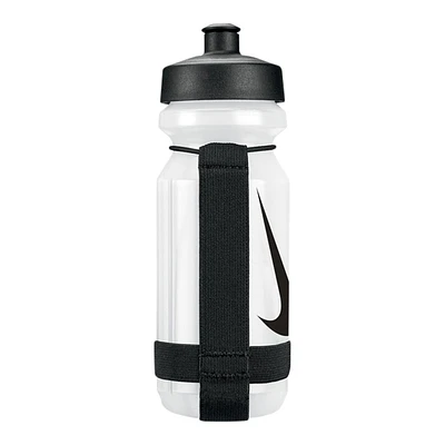 Nike Minimal Handheld 22 oz Water Bottle, Sport Cap, Plastic, Storage Pocket