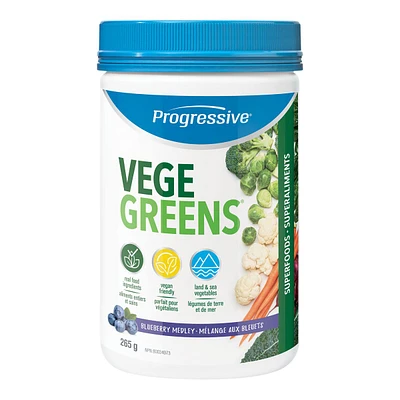 Progressive VegeGreens Blueberry Medley - 265 g