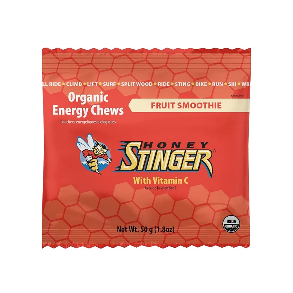 Honey Stingers Organic Energy Chews - Fruit Smoothie