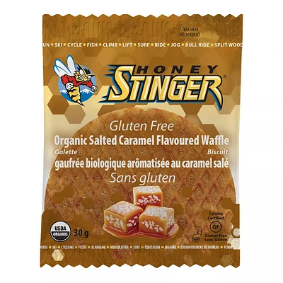 Honey Stinger Gluten Free Waffle Salted Carmel