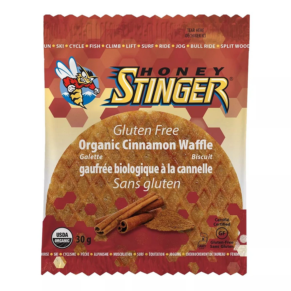 Honey Stinger Gluten Free Waffle Cinnamon