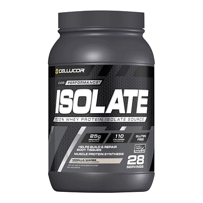 C4 Cellucor Cor-Performance Vanilla Wafer Whey Isolate Protein Powder 843g