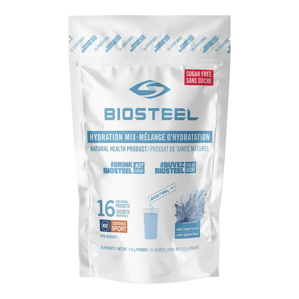 BioSteel Hydration Mix 16 Count Bag