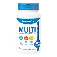 Progressive Men's MultiVitamin - 60 Caplets