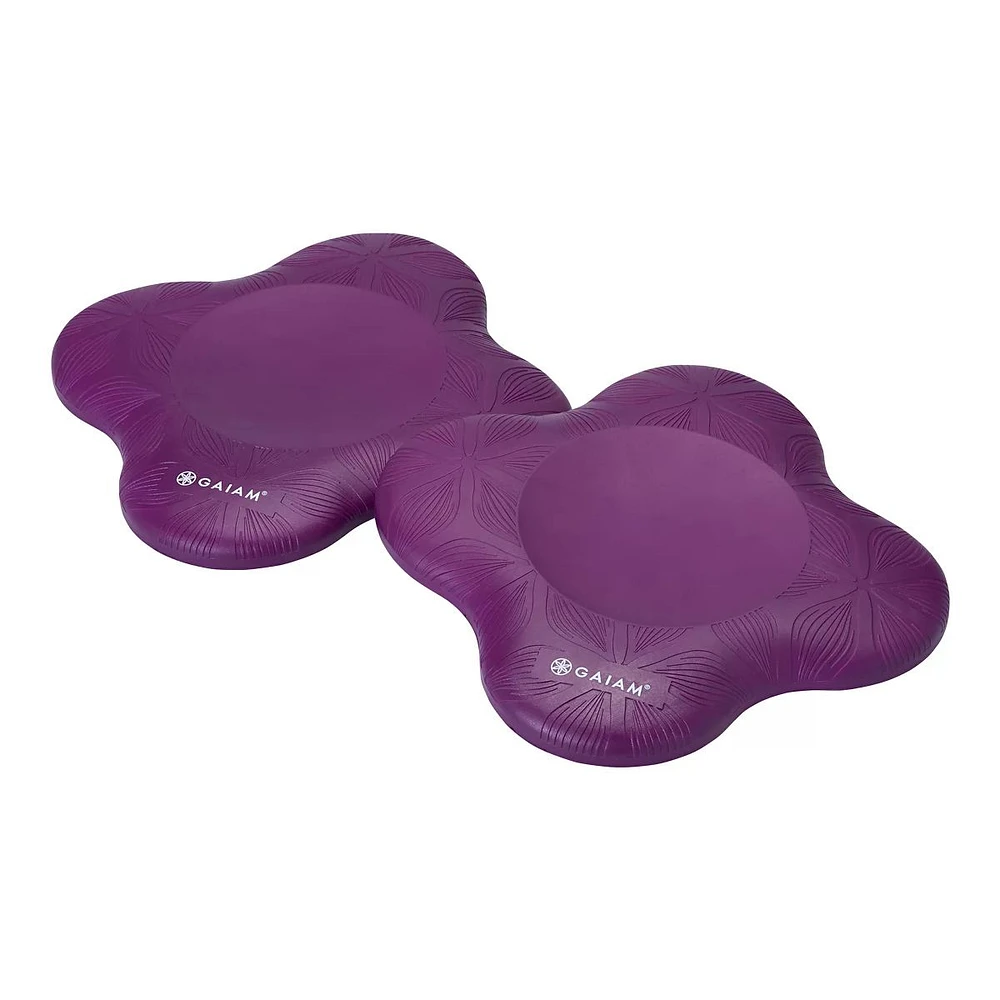 Gaiam 2-Pack Yoga Knee Pads