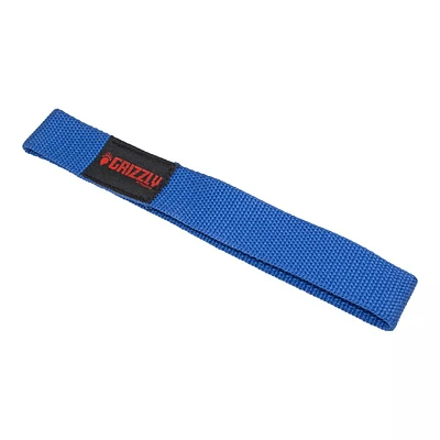 Grizzly Cotton Lifting Straps - Blue