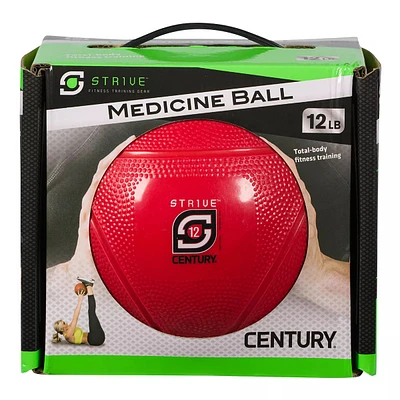 Century Strive 12 lb Medicine Ball, Weight, Home Gym