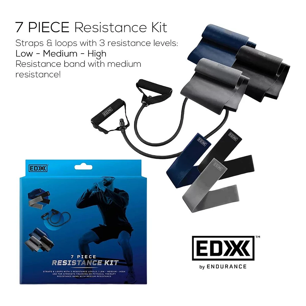 EDX 7 Piece Resistance Kit