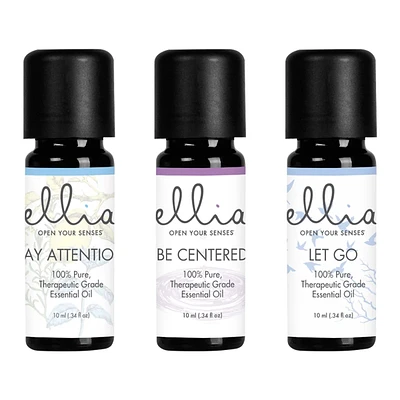 Ellia Calm and Concentration Essential Oil - 3 Pack