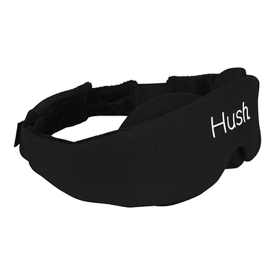 Hush Non-Weighted Blackout Eye Mask with Earplugs