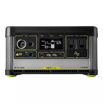 Goal Zero Lithium Yeti 500X Portable Power Station