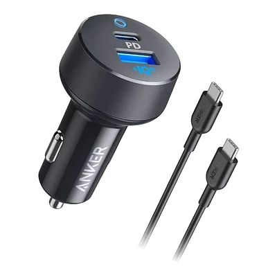 Anker PowerDrive PD+ 2 USB C Car Charger