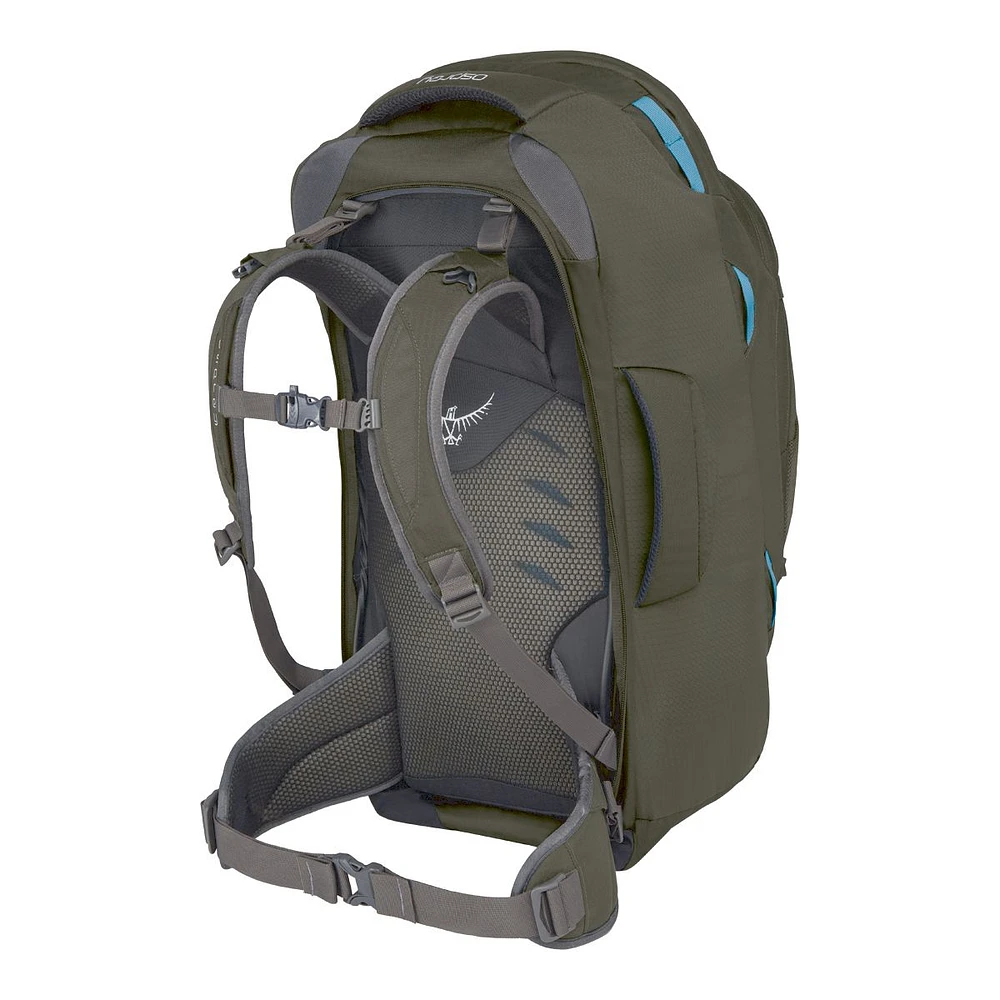 Osprey Women's Fairview 55L Travel Pack - Misty Grey