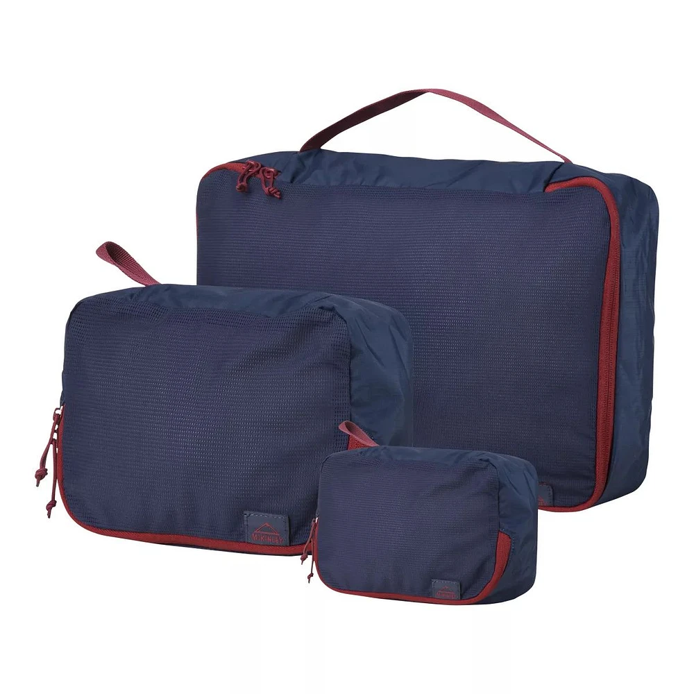 McKINLEY Travel Packing Cube Set - Navy