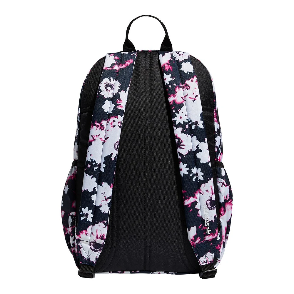 adidas Unisex Originals Trefoil Printed Laptop Sleeve School Backpack