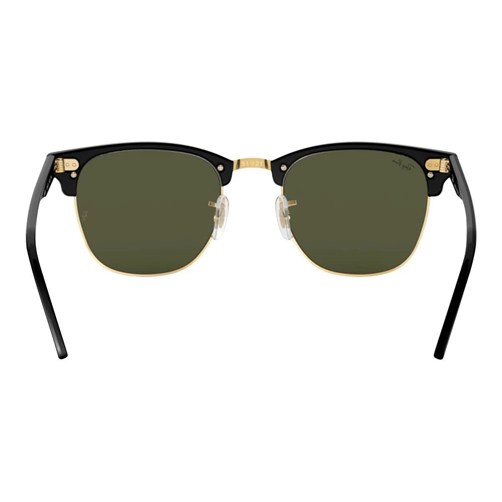 Ray Ban Unisex Clubmaster Browline Sunglasses