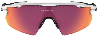 Oakley Radar EV Pitch Polarized White Sunglasses with Prizm Outfield Lenses