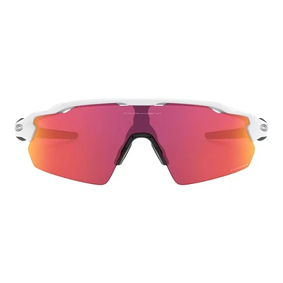 Oakley Radar EV Pitch Polarized White Sunglasses with Prizm Outfield Lenses