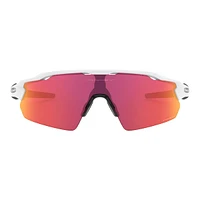 Oakley Radar EV Pitch Polarized White Sunglasses with Prizm Outfield Lenses