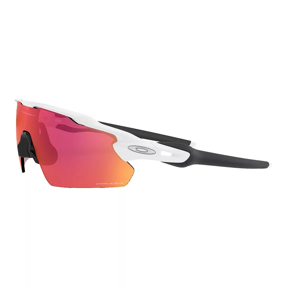 Oakley Radar EV Pitch Polarized White Sunglasses with Prizm Outfield Lenses