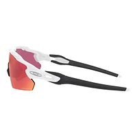 Oakley Radar EV Pitch Polarized White Sunglasses with Prizm Outfield Lenses