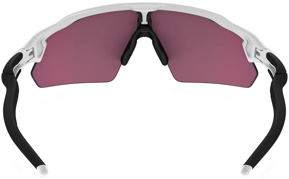 Oakley Radar EV Pitch Polarized White Sunglasses with Prizm Outfield Lenses