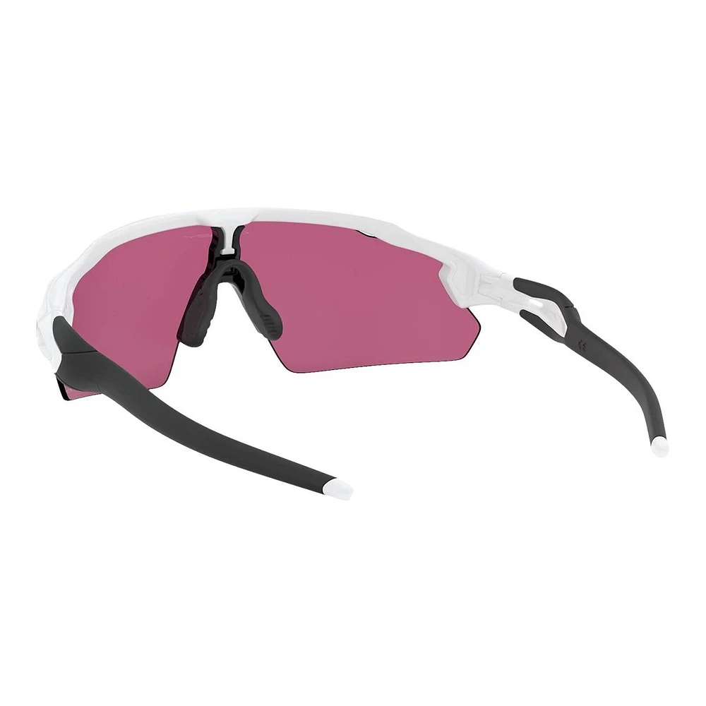 Oakley Radar EV Pitch Polarized White Sunglasses with Prizm Outfield Lenses