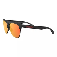 Oakley Frogskins Lite Sunglasses- Matte Black with Prizm Ruby Iridium Lenses