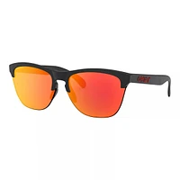 Oakley Frogskins Lite Sunglasses- Matte Black with Prizm Ruby Iridium Lenses