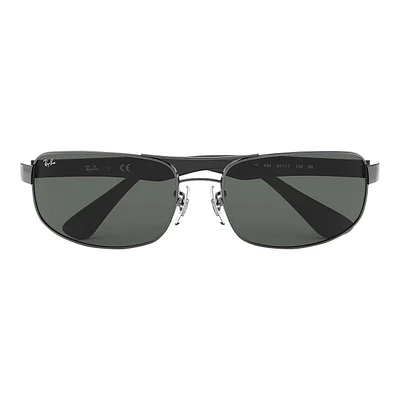 Ray Ban Men's/Women's 3445 Rectangle Sunglasses