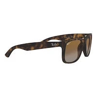 Ray Ban Men's/Women's Justin Square Sunglasses, Polarized