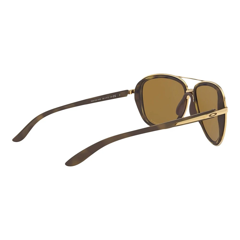 Oakley Women's Split Time Aviator Sunglasses