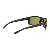 Oakley Men's/Women's Gibston Rectangular Sunglasses, Polarized