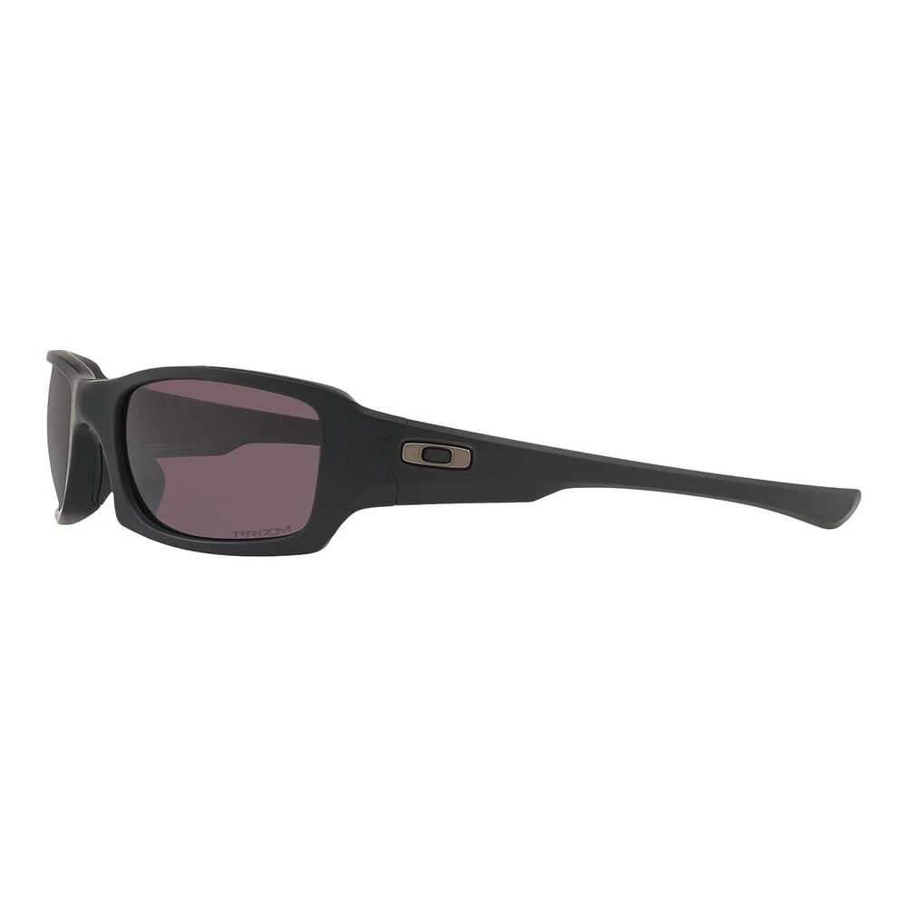 Oakley Men's/Women's Fives Squared Wrap Sunglasses, Polarized