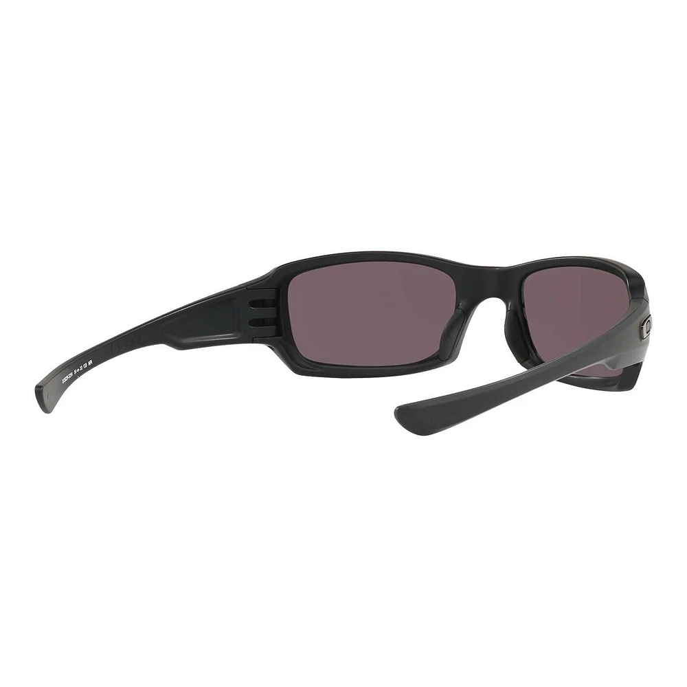 Oakley Men's/Women's Fives Squared Wrap Sunglasses, Polarized