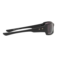 Oakley Men's/Women's Fives Squared Wrap Sunglasses, Polarized