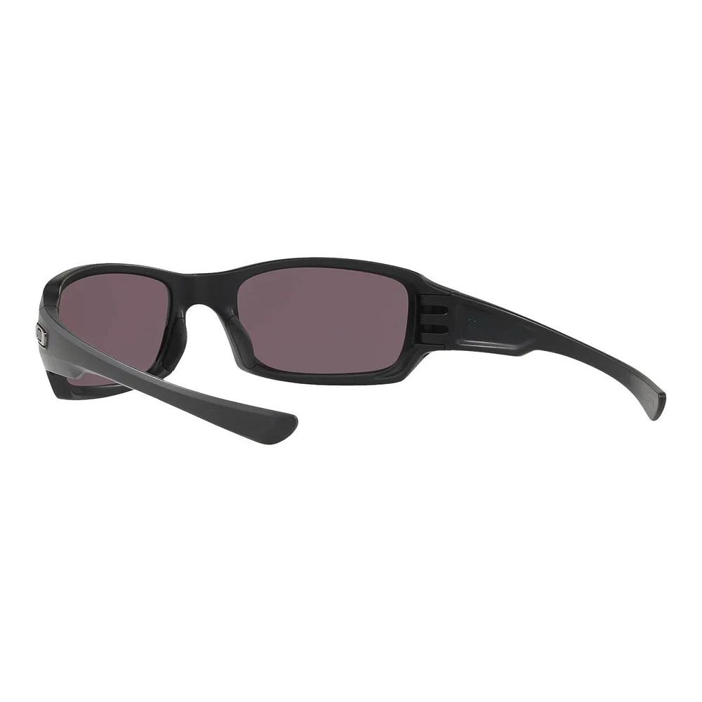 Oakley Men's/Women's Fives Squared Wrap Sunglasses, Polarized