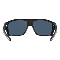 Costa Men's/Women's Diego Rectangular Sunglasses, Polarized