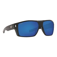 Costa Men's/Women's Diego Rectangular Sunglasses, Polarized