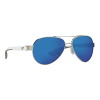 Costa Unisex Loreto Aviator Polarized Sunglasses