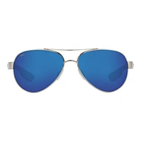 Costa Unisex Loreto Aviator Polarized Sunglasses