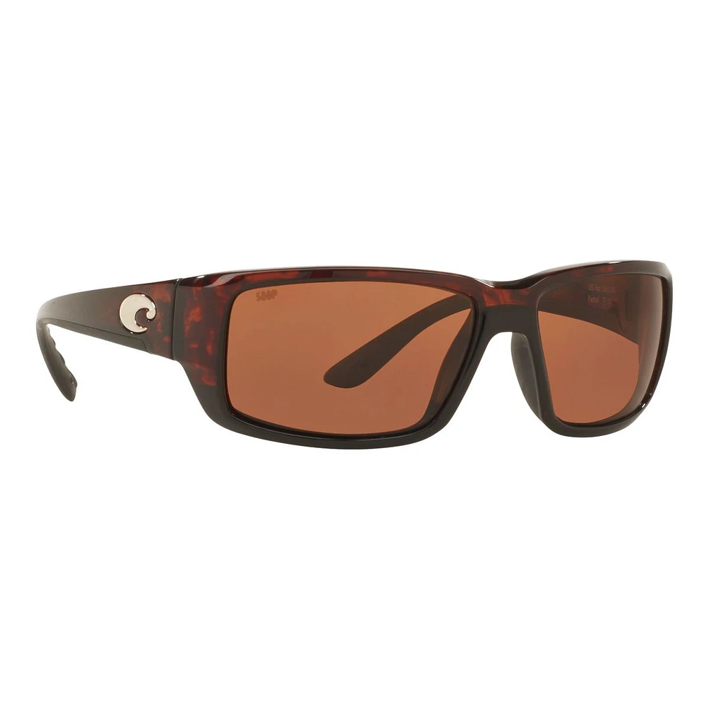 Costa Men's/Women's Fantail Wrap Sunglasses, Polarized