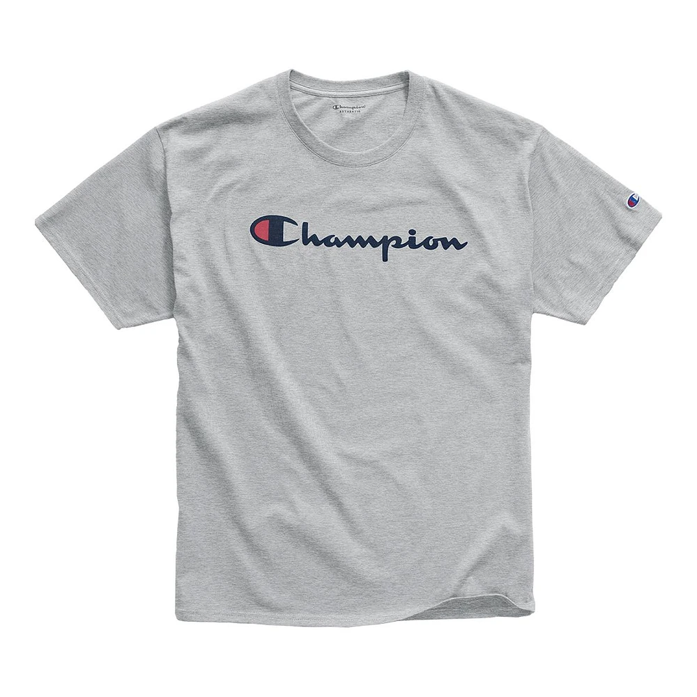 Champion Men's Classic Jersey Screen Print T-Shirt