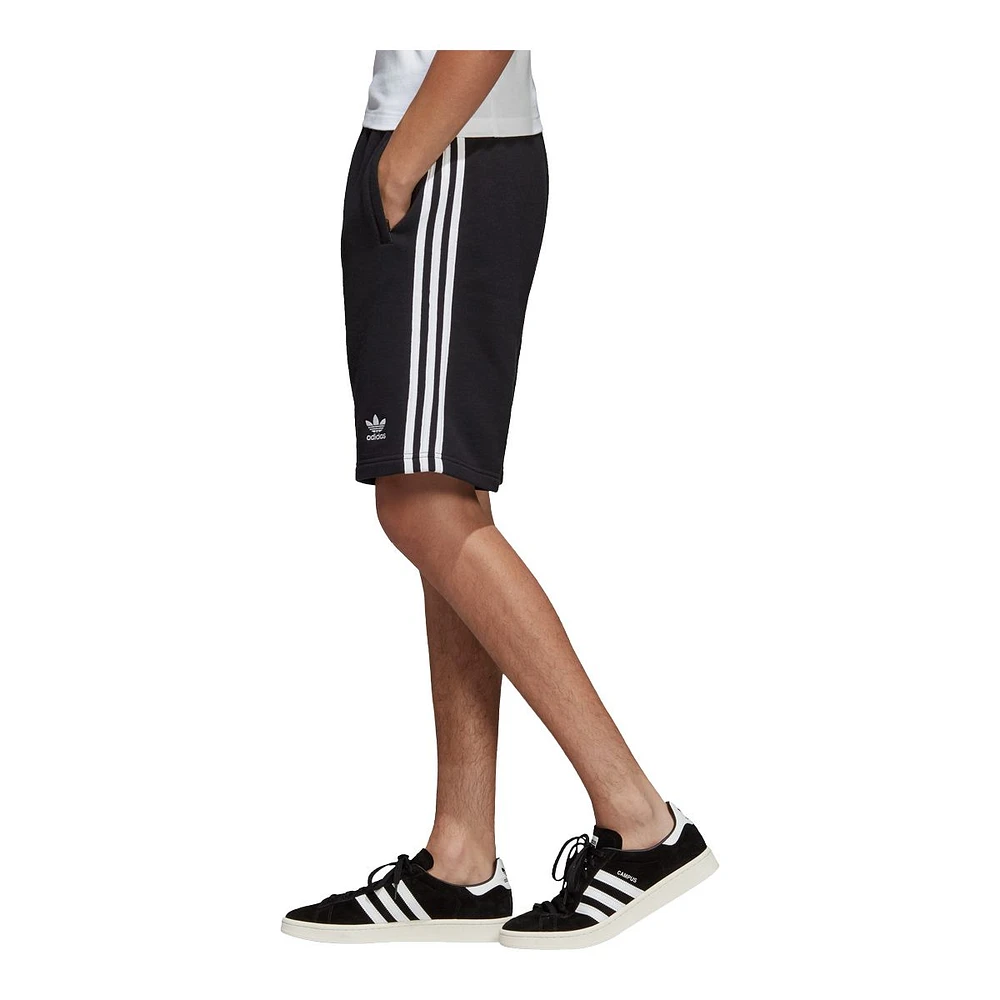 adidas Originals Men's 3-Stripe French Terry Shorts