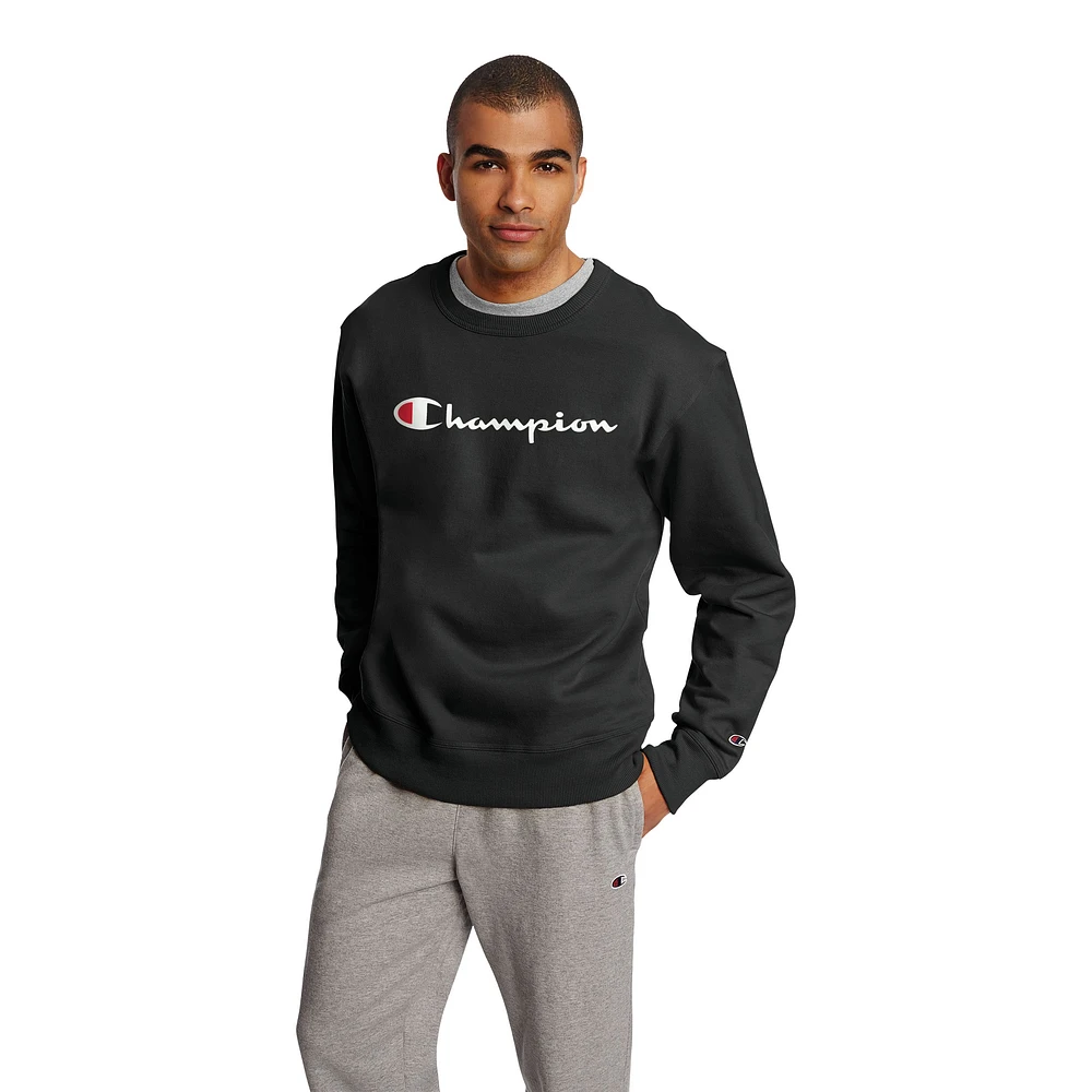 Champion Men's Graphic Powerblend Fleece Sweatshirt