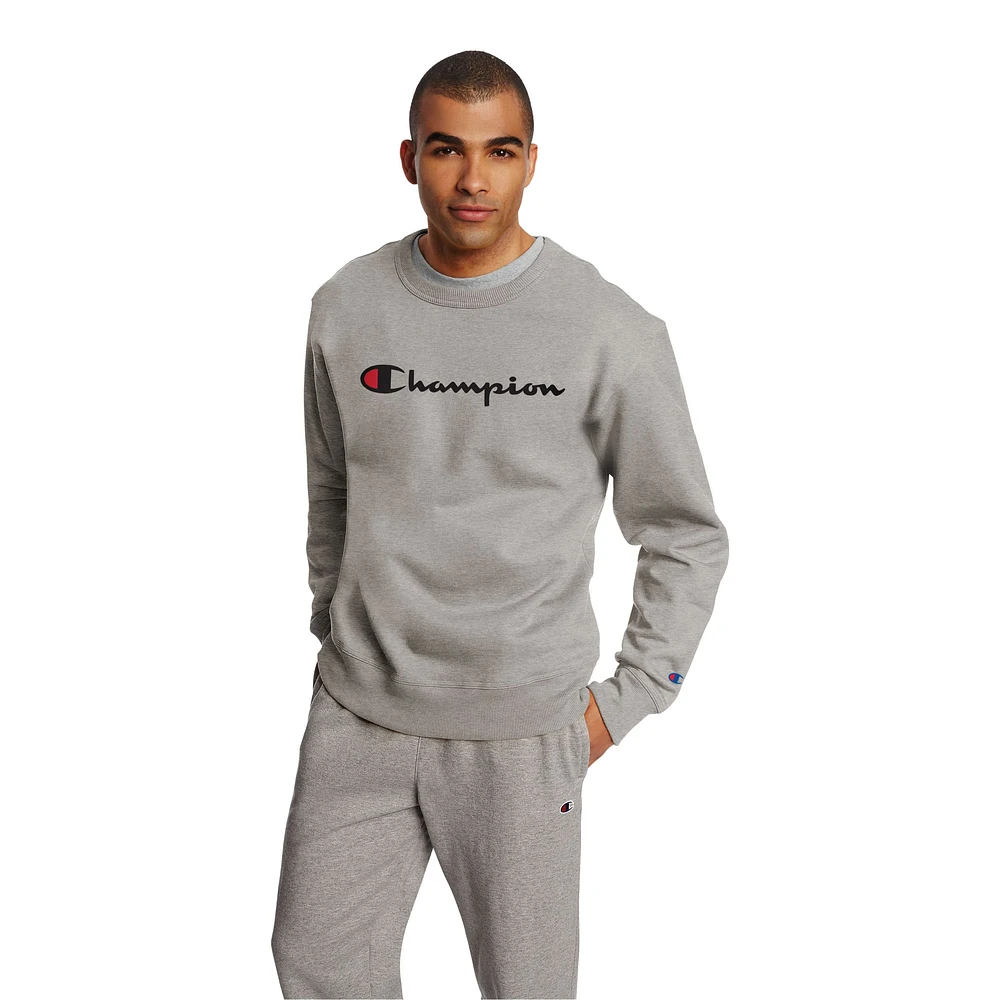 Champion Men's Graphic Powerblend Fleece Sweatshirt