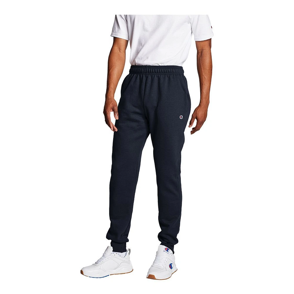 Champion Men's Powerblend Sweatpants, Fleece, Cuffed, Joggers