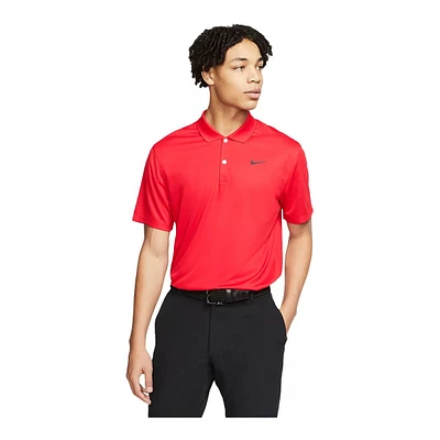 Nike Golf Men's Dri-Fit Victory Solid Short Sleeve Polo T Shirt