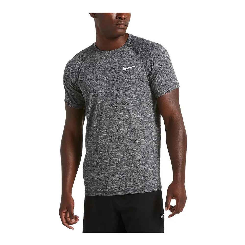 Nike Men's Heather Hydroguard Rash Guard